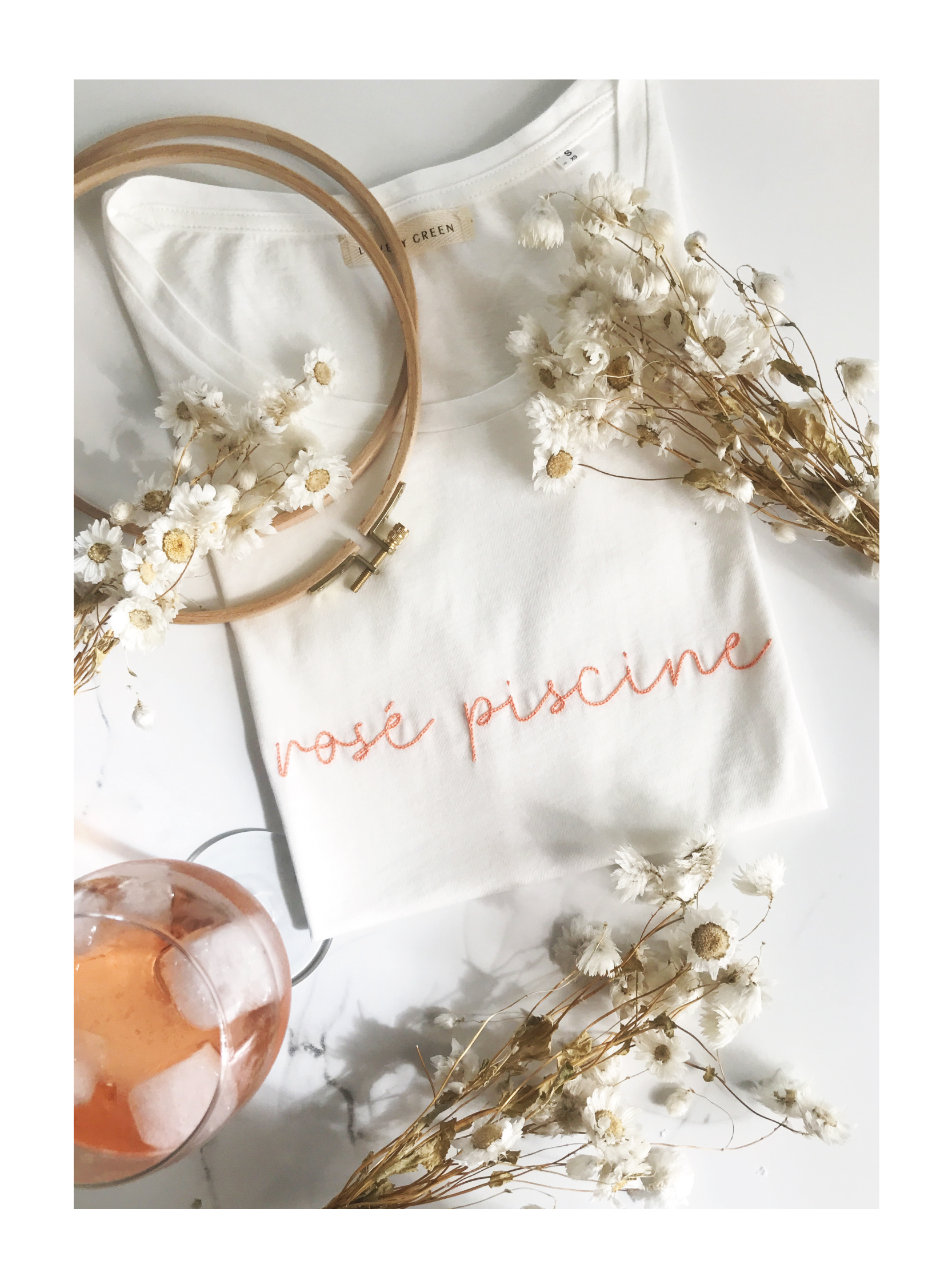 T-shirt ROSÉ PISCINE 3