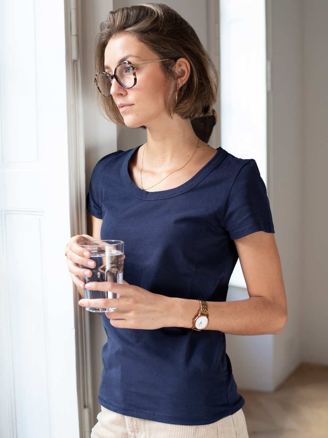 Tee shirt basique en coton recyclé 2