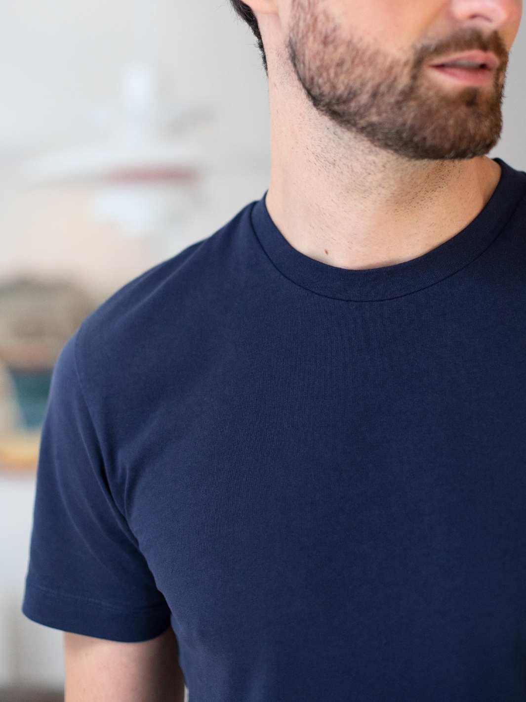 Tee shirt basique en coton recyclé 6