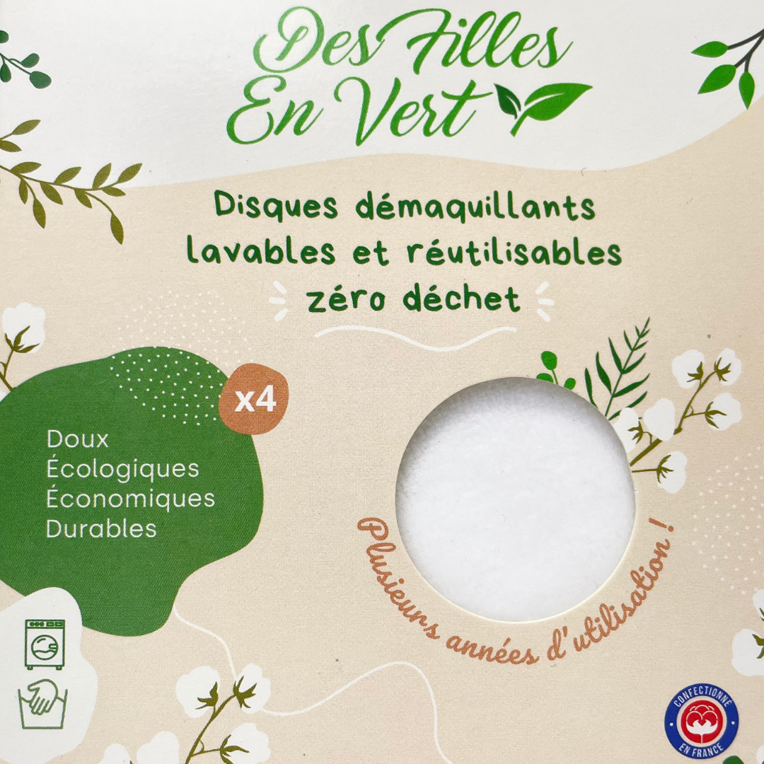 DISQUES DEMAQUILLANTS LAVABLES ET REUTILISABLES. 5