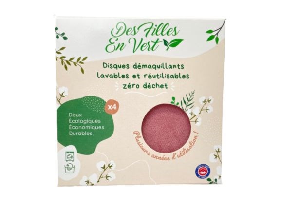 DISQUES DEMAQUILLANTS LAVABLES ET REUTILISABLES. 2