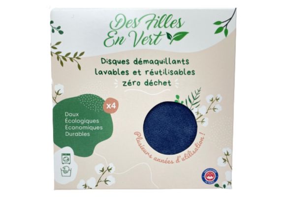 DISQUES DEMAQUILLANTS LAVABLES ET REUTILISABLES. 10
