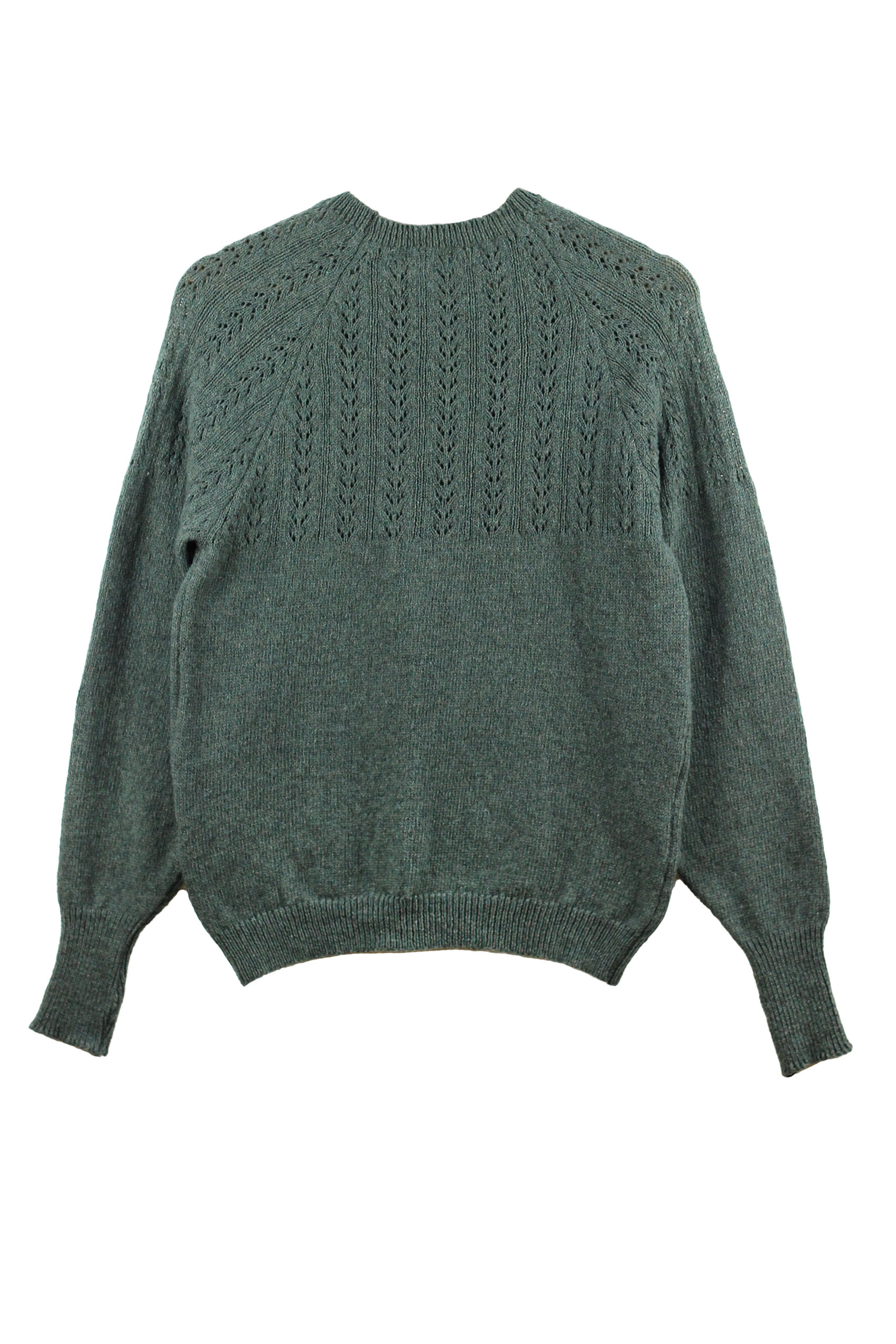Pull Agave bordeaux en laine recyclée 7