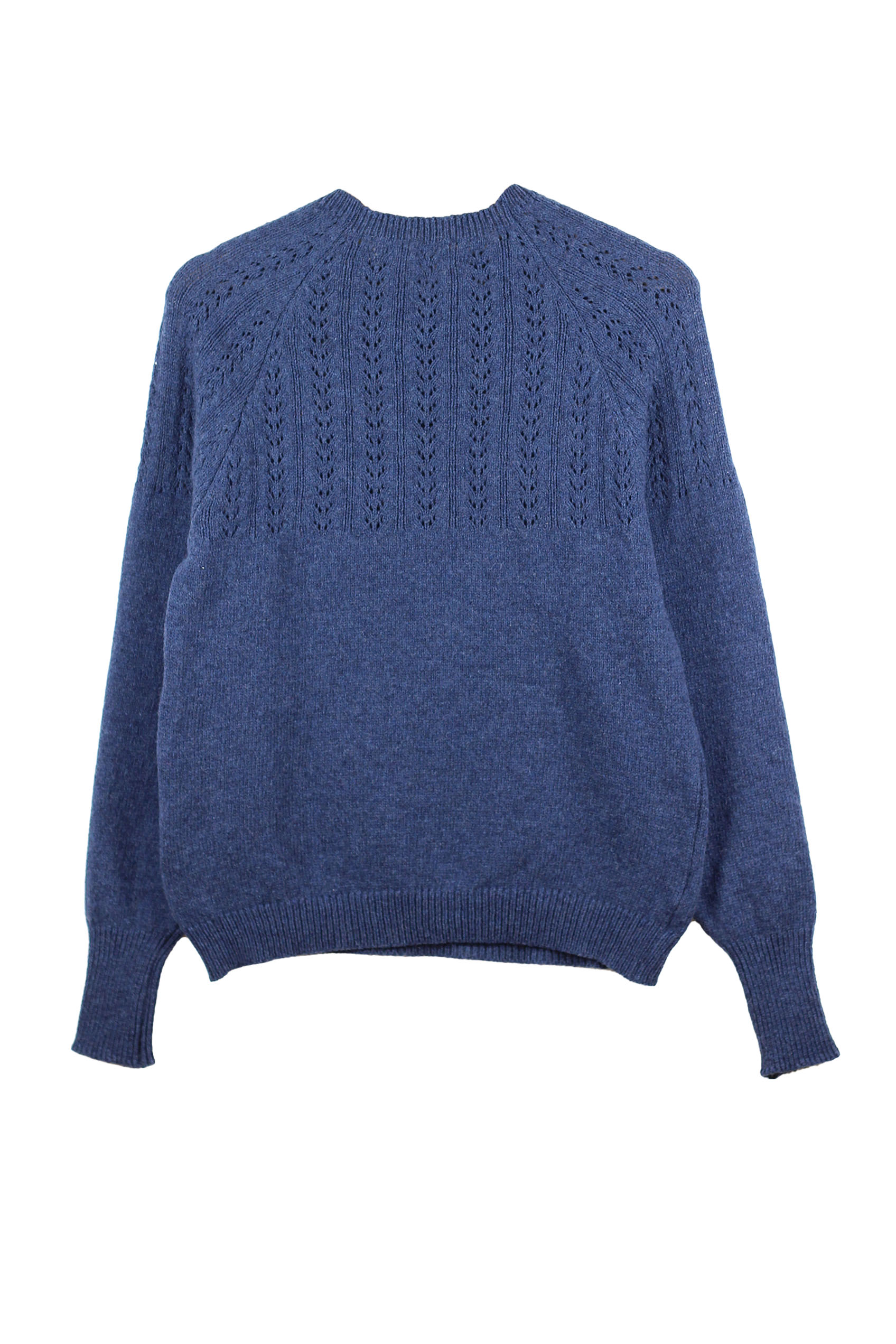 Pull Agave bordeaux en laine recyclée 11