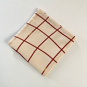Mouchoir en tissu bio - Ondulation