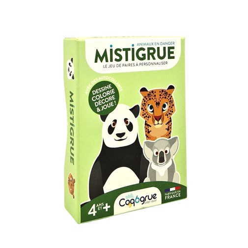 MISTIGRUE ANIMAUX EN DANGER LE JEU DE CARTES CREATIF A PERSONNALISER