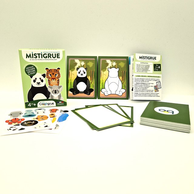 Mistigrue le jeu de mistigri à créer par les enfants à partir de 4 ans