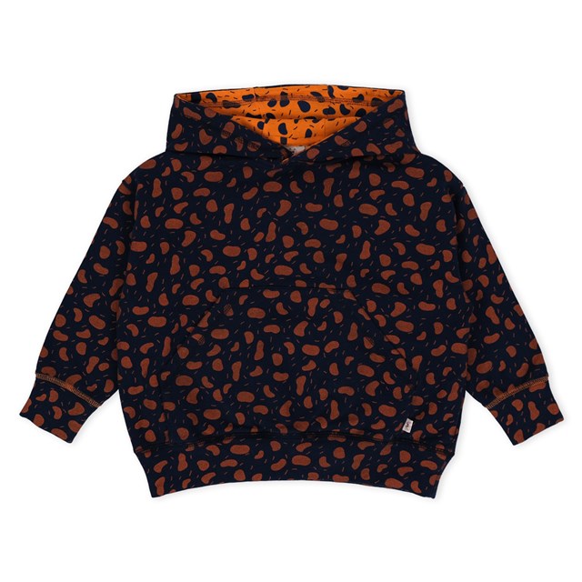 Sweat capuche en coton Bio Imprimé Dalmatien Neptune - Copie 4