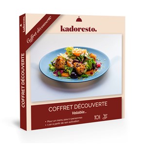 Coffret restaurants écoresponsables - Découverte - dématérialisé