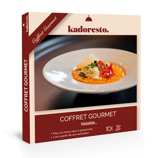 Coffret restaurants écoresponsables - Gourmet - dématérialisé