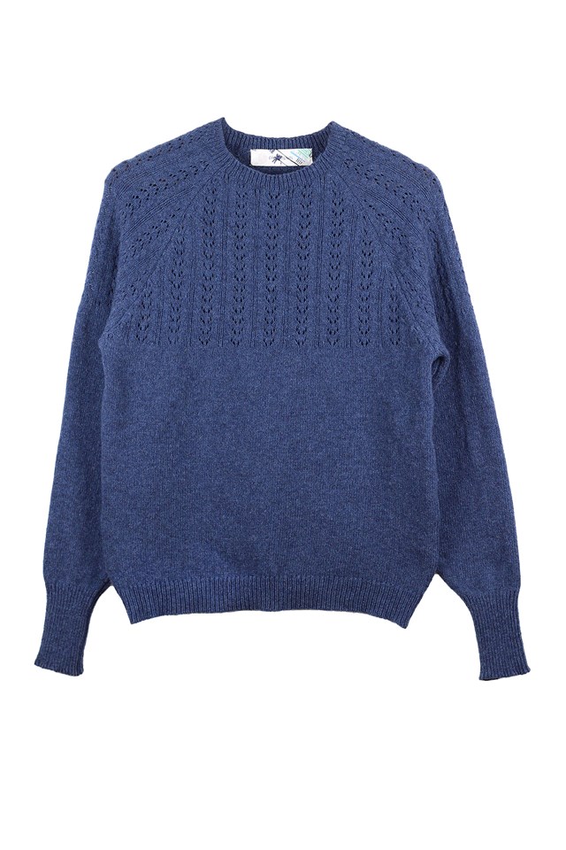 Pull Agave noir en laine recyclée 100% made in France - 8