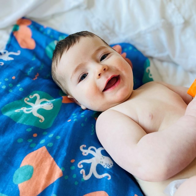 lange pour bébé