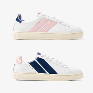 Baskets asymétriques Slash - Navy Pink