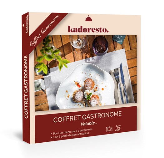 Coffret restaurants écoresponsables - Gastronome - dématérialisé