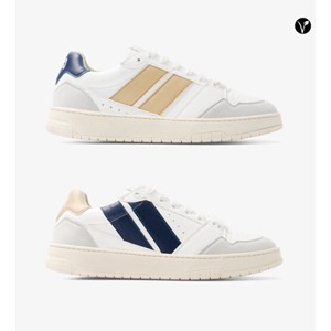 Baskets asymétriques -  Vegan Beige Ocean