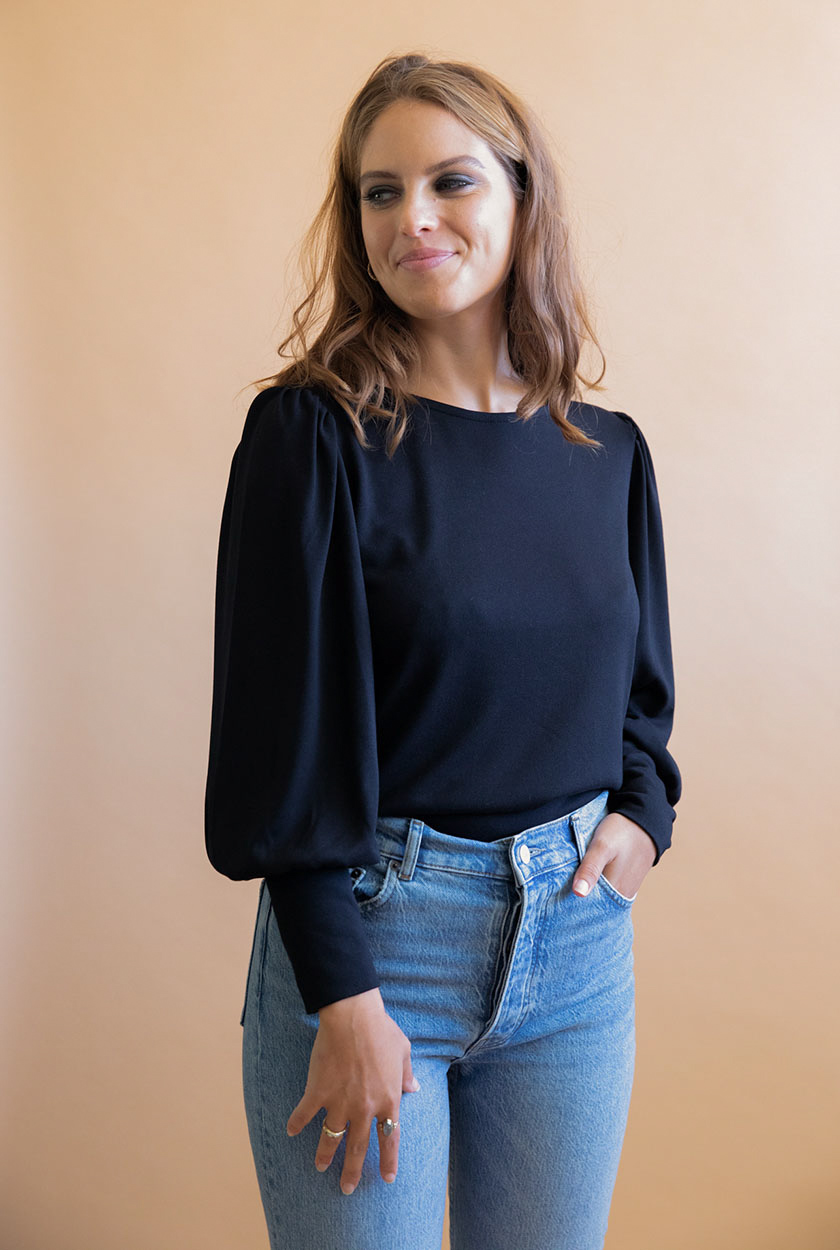 Pull Freesia en Modal - Noir 3