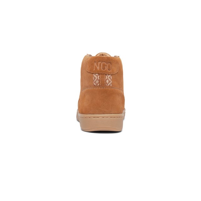Basket montante en cuir - N’go 4