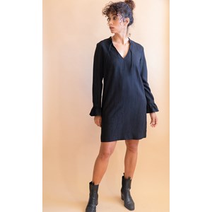 Robe Henné en Tencel - Noire