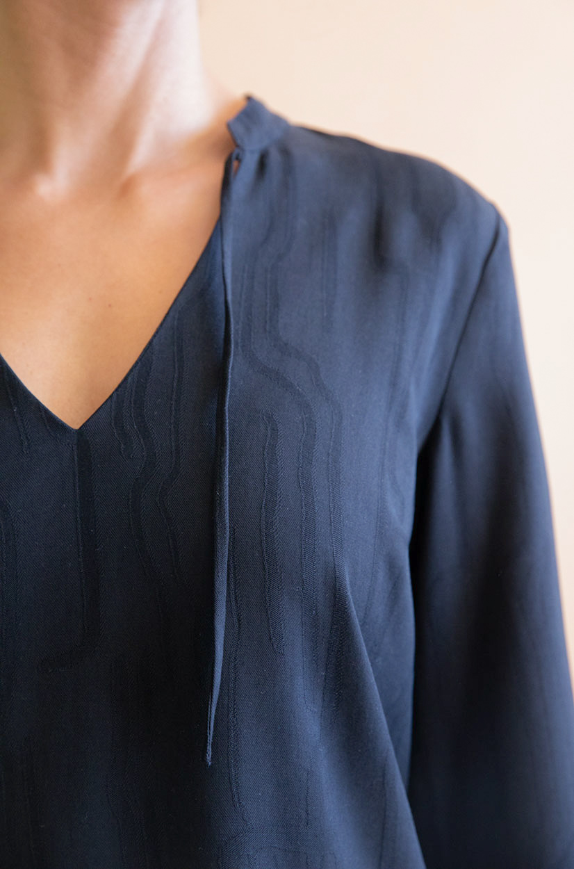 Robe Henné en Tencel - Noire 5