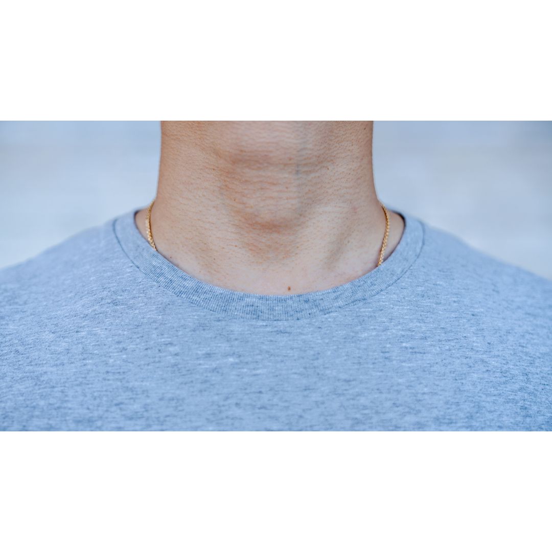 Le t-shirt français mixte gris chiné | 100% coton bio 7