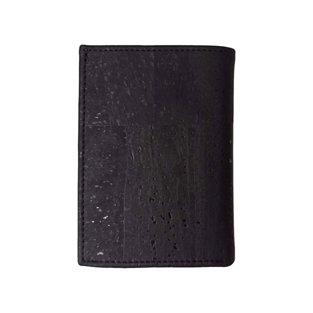 Portefeuille homme vegan en liège marron Sam, idée cadeau homme originale 16