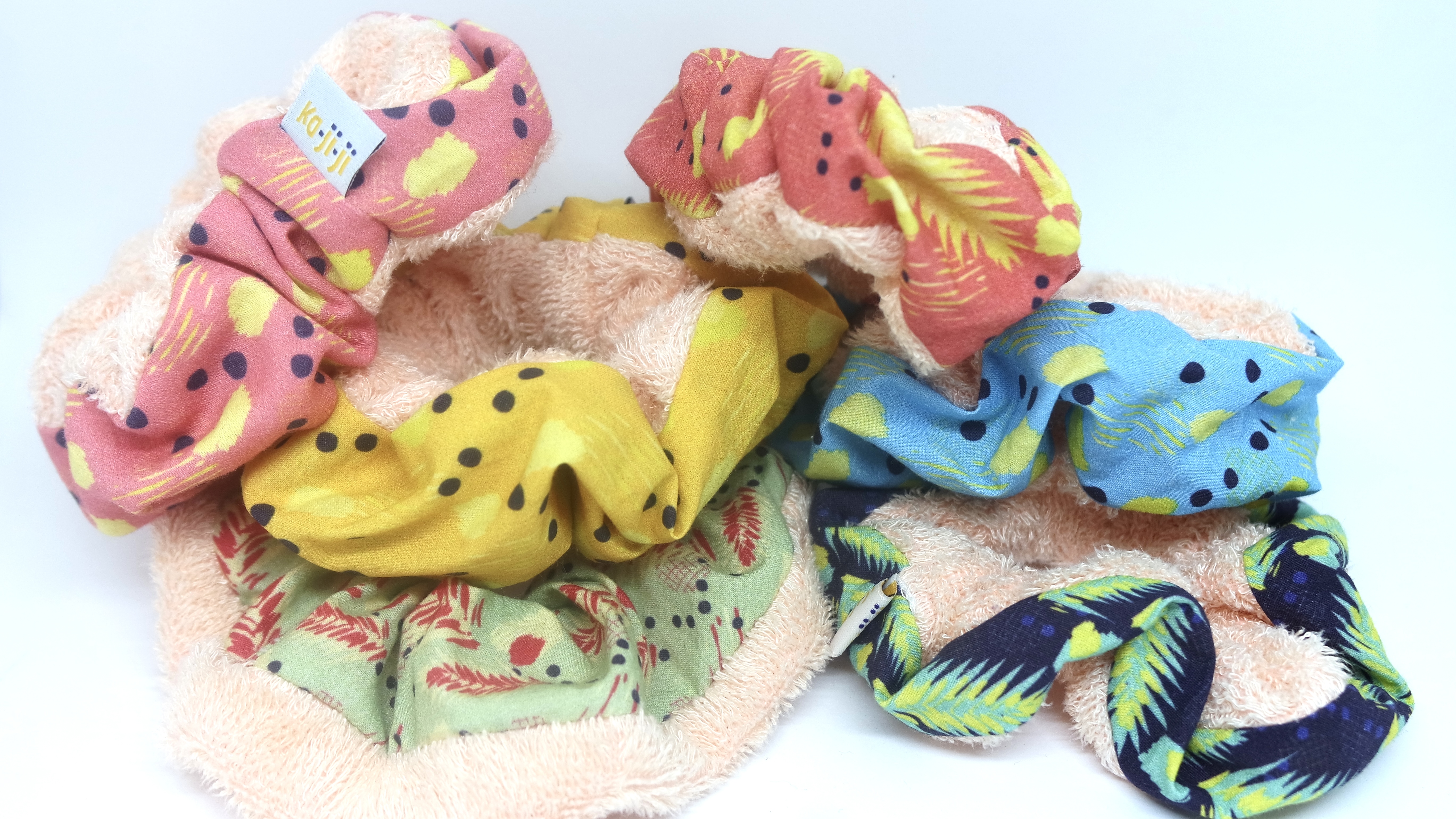 Chouchou made in France tissu recyclé