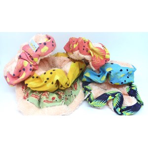 Chouchou tout doux pour cheveux - bambou et coton biologique