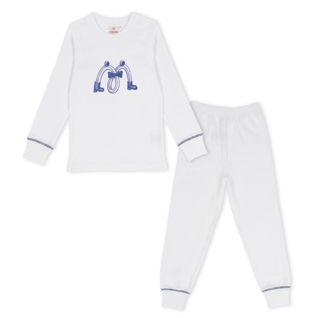 Pyjama en coton bio Gots Marsien Magellan 2