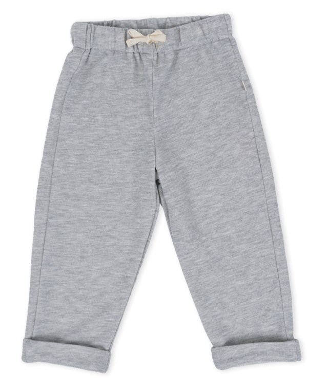 Pantalon coton upcyclé Nebula Gris 4