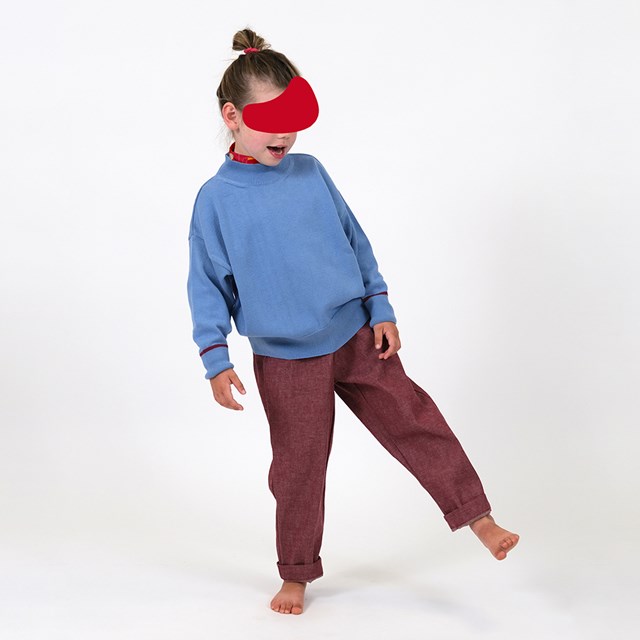 Pull en maille coton bio Gots Callisto Made In Portugal 2