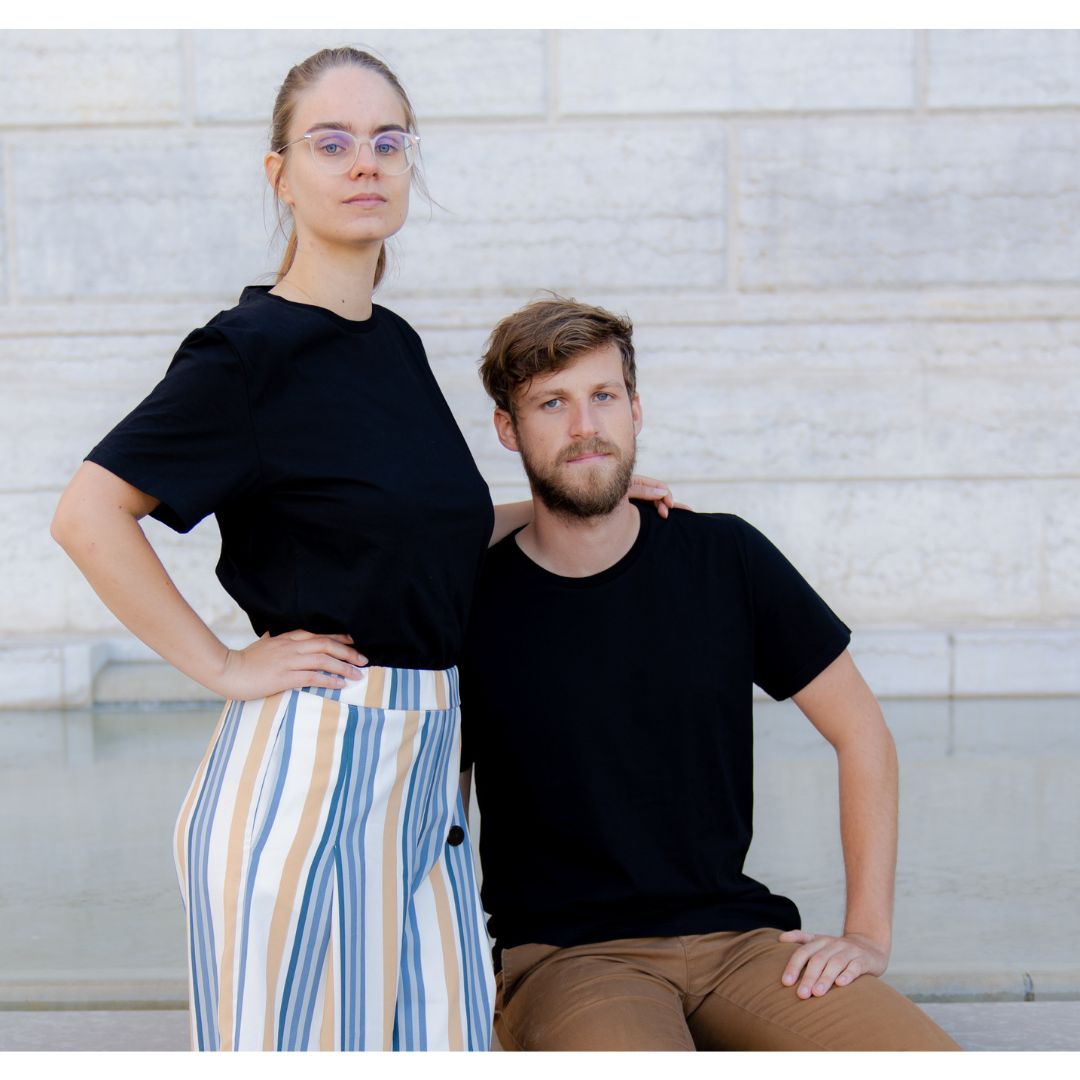 Le t-shirt français mixte noir | 100% coton bio 12