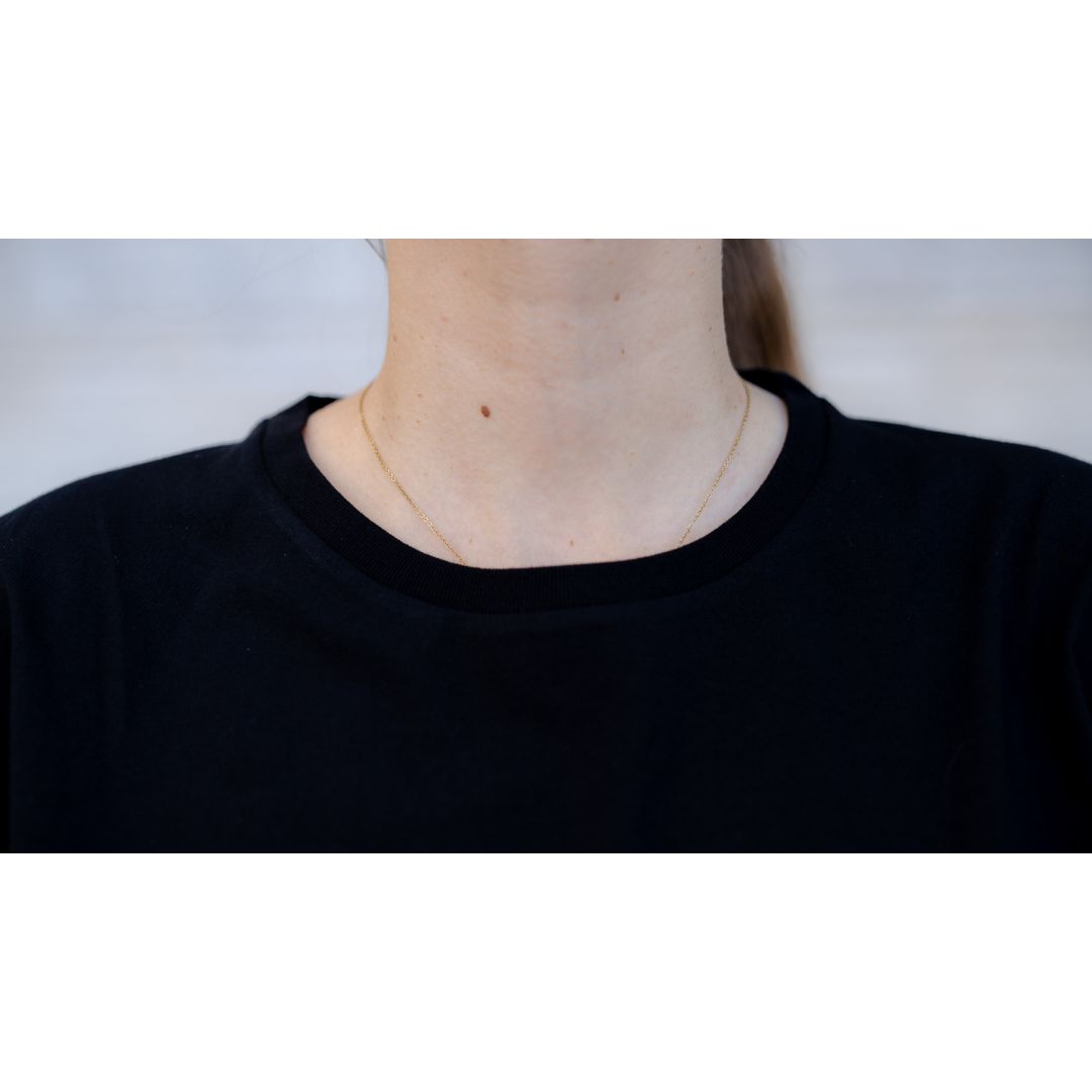 Le t-shirt français mixte noir | 100% coton bio 10