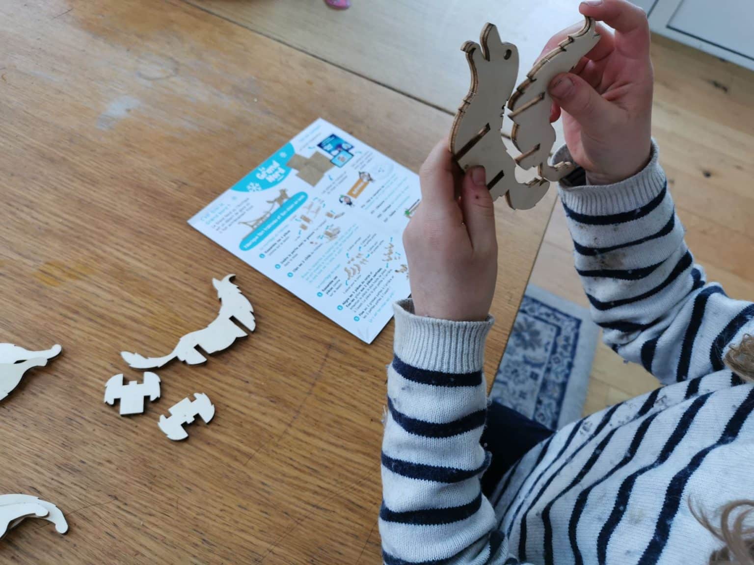 Le kit Grand Nord | Construis ton attelage de chien de traîneau en bois 4