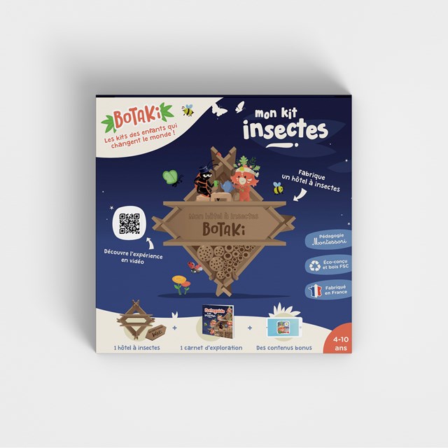Le kit Insectes | Fabrique ton hôtel à insectes en bois 6