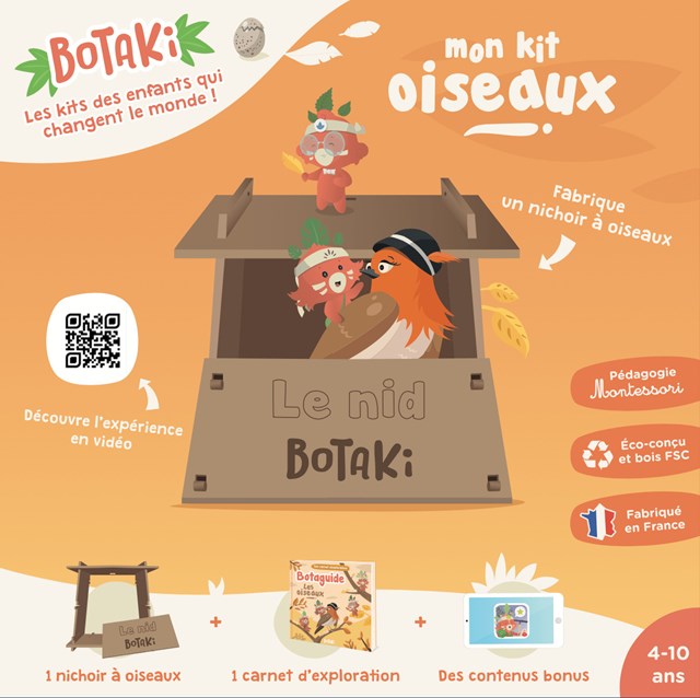 Le kit Oiseaux | Fabrique ton nichoir à oiseaux en bois 2