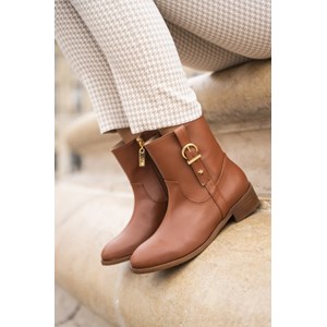 Bottines Dijeaux vegan - Camel