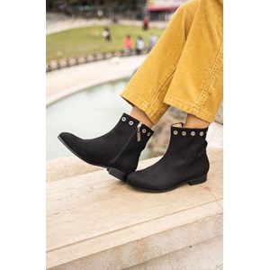 Bottines Nansouty vegan - Noir