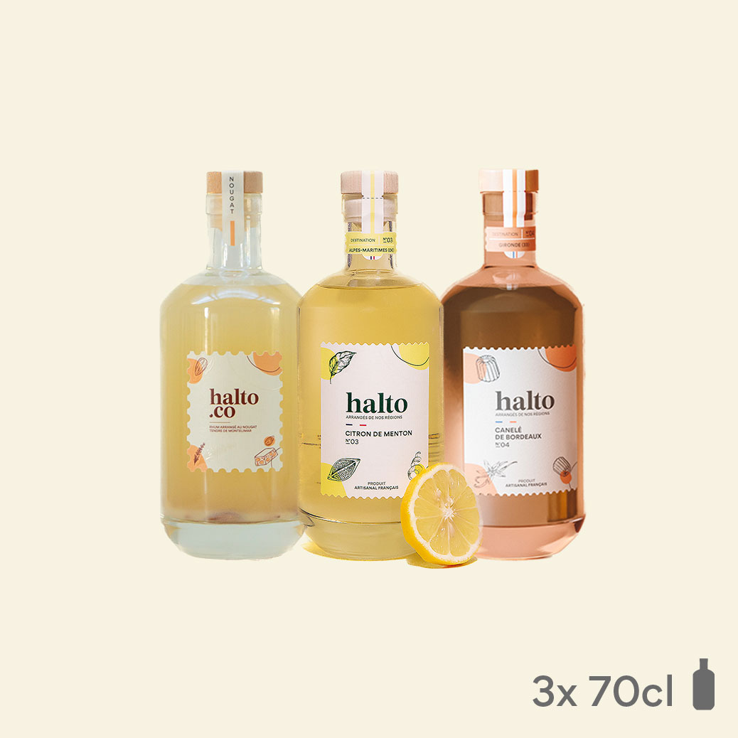 Pack découverte | 3 bouteilles | Rhums arrangés 5