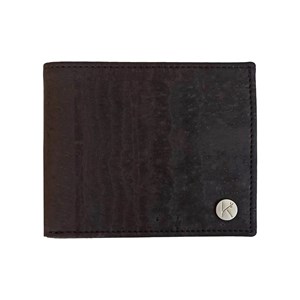 Portefeuille homme en liège Jules noir