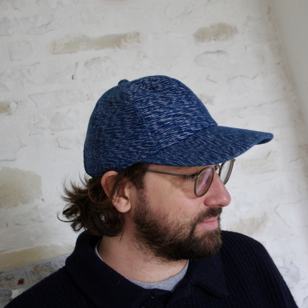 Casquette indigo unisexe 3