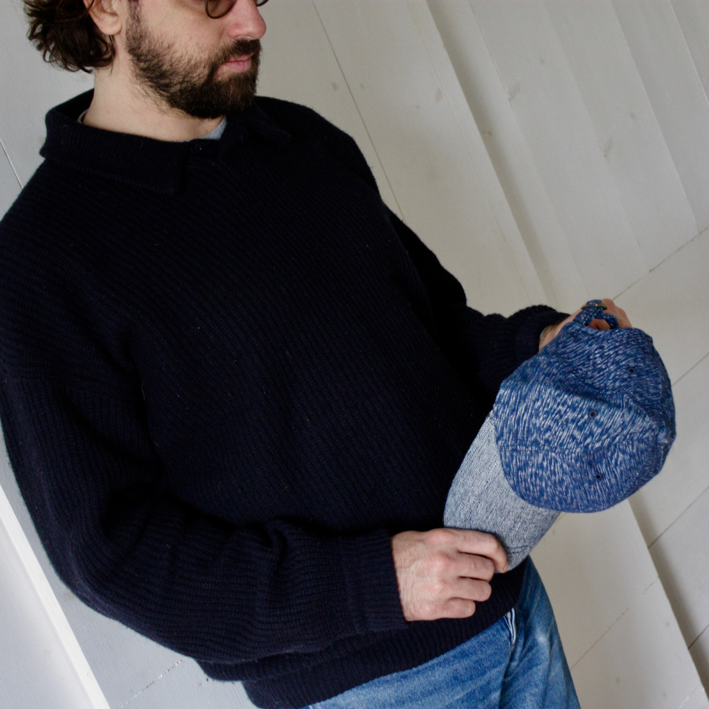 Casquette indigo unisexe 5