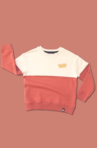 Sweat Bigoût vanille/cerise