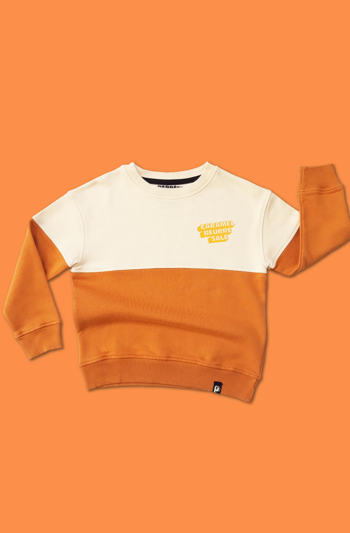 Sweat Bigoût vanille/caramel 2