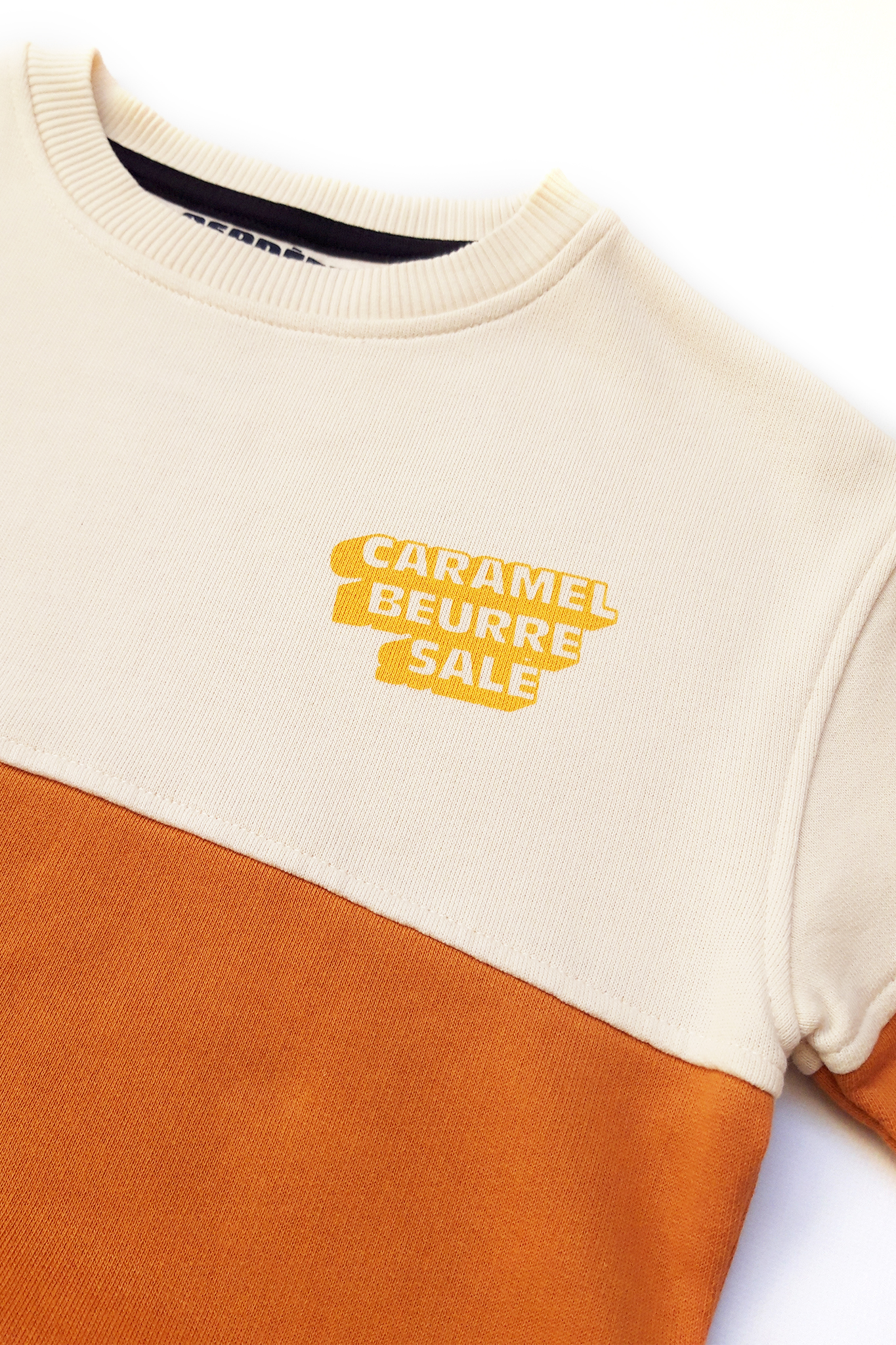 Sweat Bigoût vanille/caramel 3