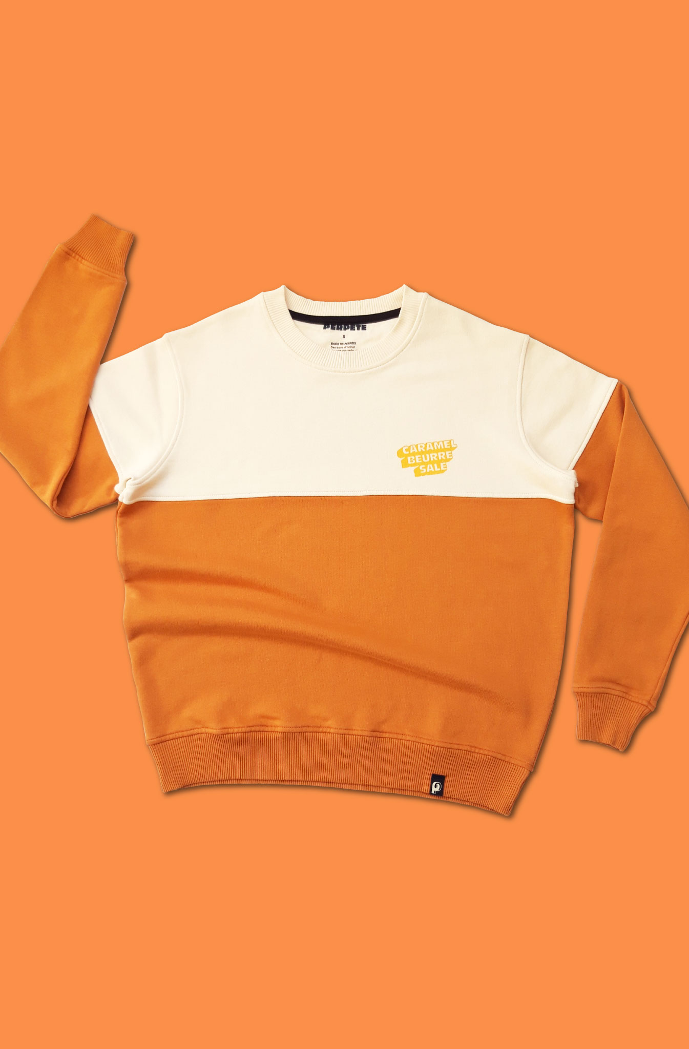 Sweat Bigoût Maxi vanille/caramel 2