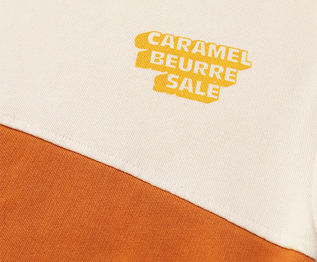 Sweat Bigoût Maxi vanille/caramel 3