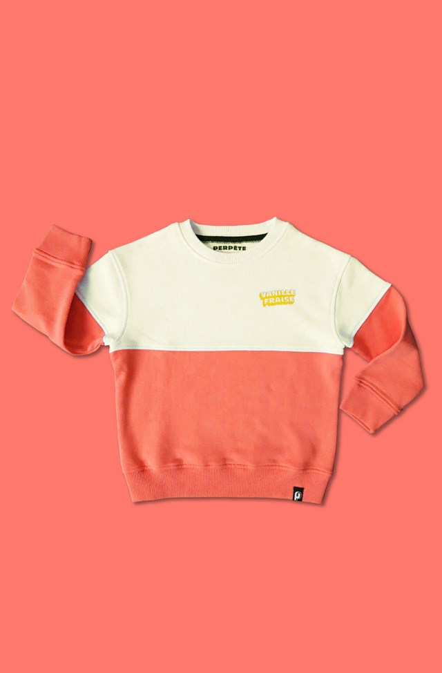 Sweat Bigoût Maxi vanille/fraise 2