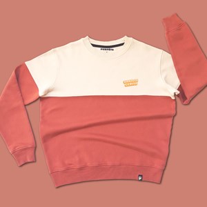 Sweat Bigoût Maxi vanille/cerise