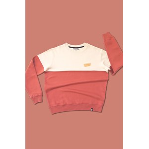 Sweat Bigoût Maxi vanille/cerise