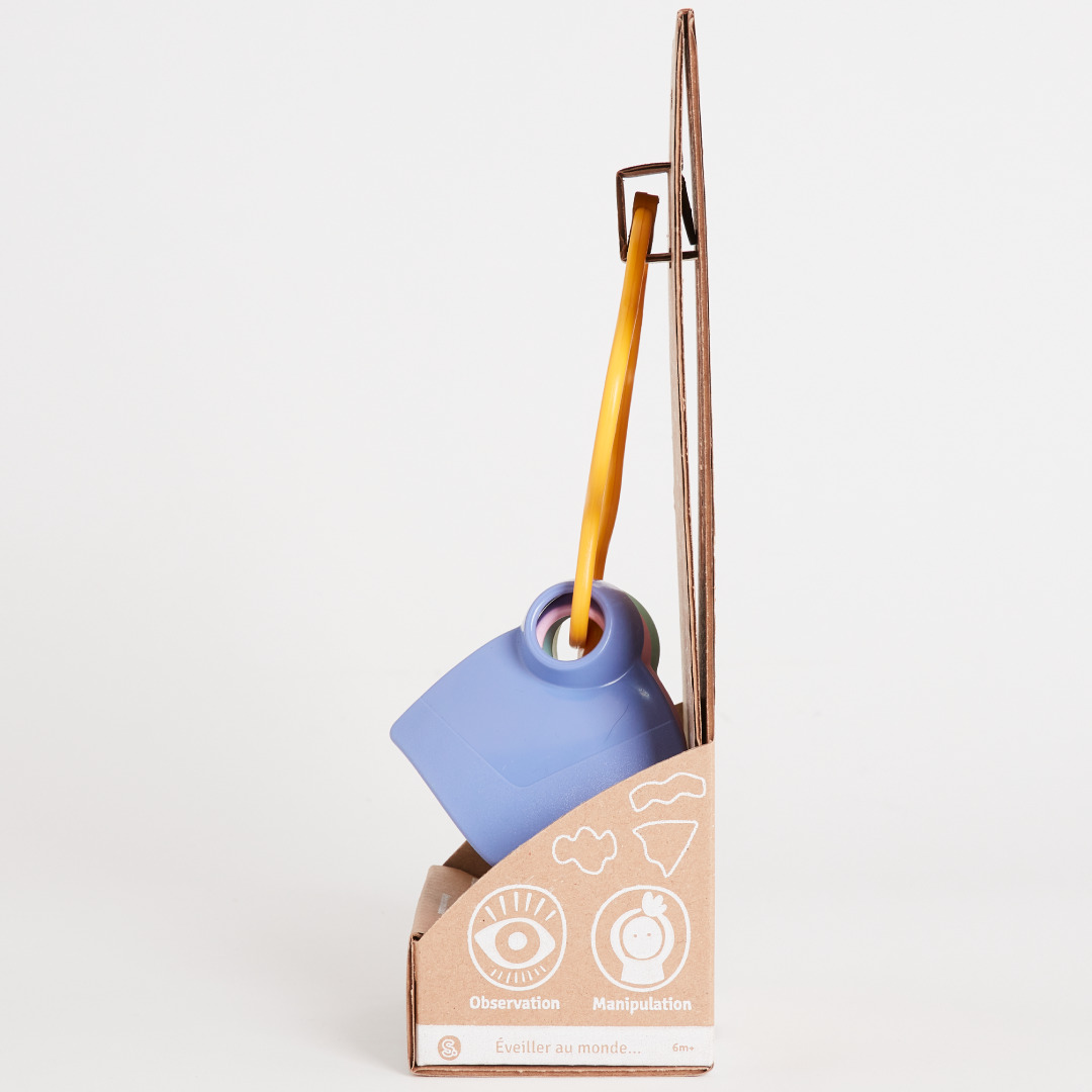 Le Jouet Simple - Hochet Orange à manipuler Made in France 4